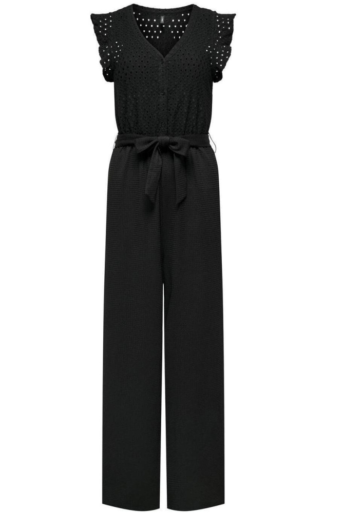 ONLELISA S/L V-NECK JUMPSUIT JRS 15320004 Black